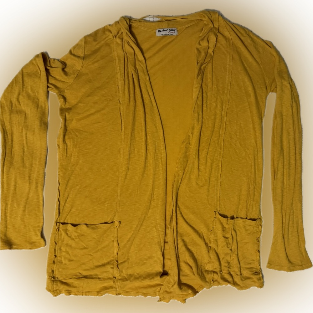 Michael Stars Carnigan. Mustard Yellow.